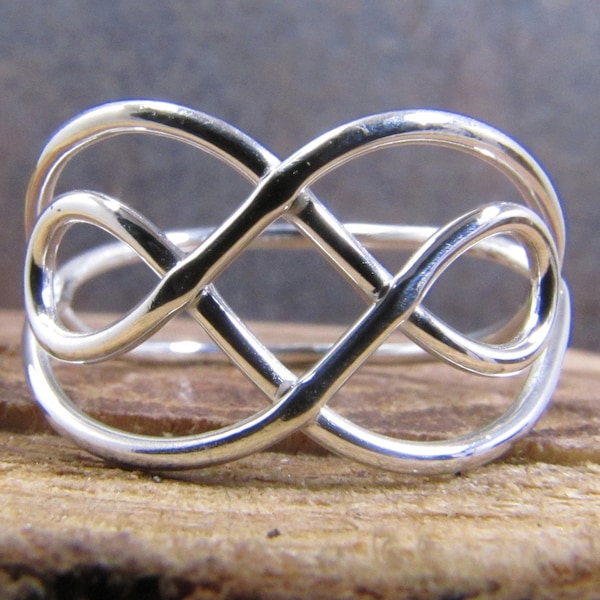 Celtic Knot Ring Argentium Sterling Silver