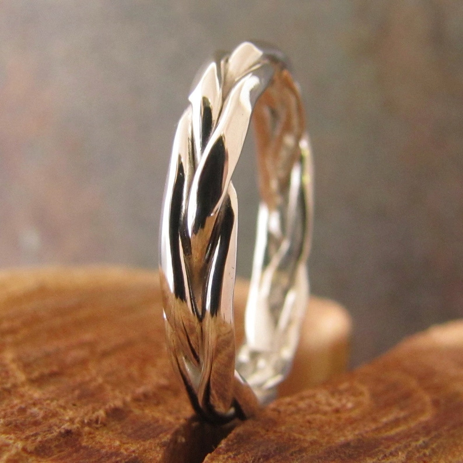 Mens Silver Ring Mans Wedding Band - Etsy