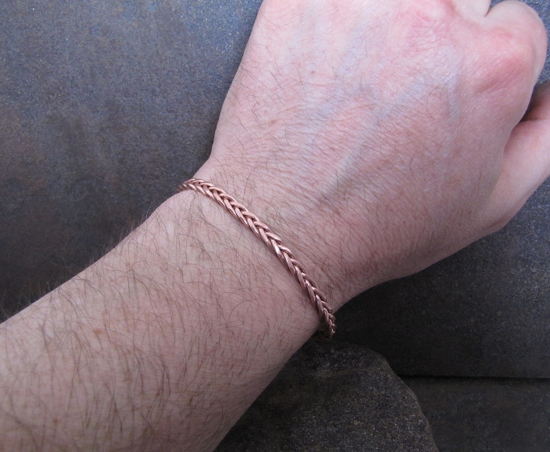 Copper Cuff Bracelet for Carpal Tunnel Tendonitis Arthritis Etsy