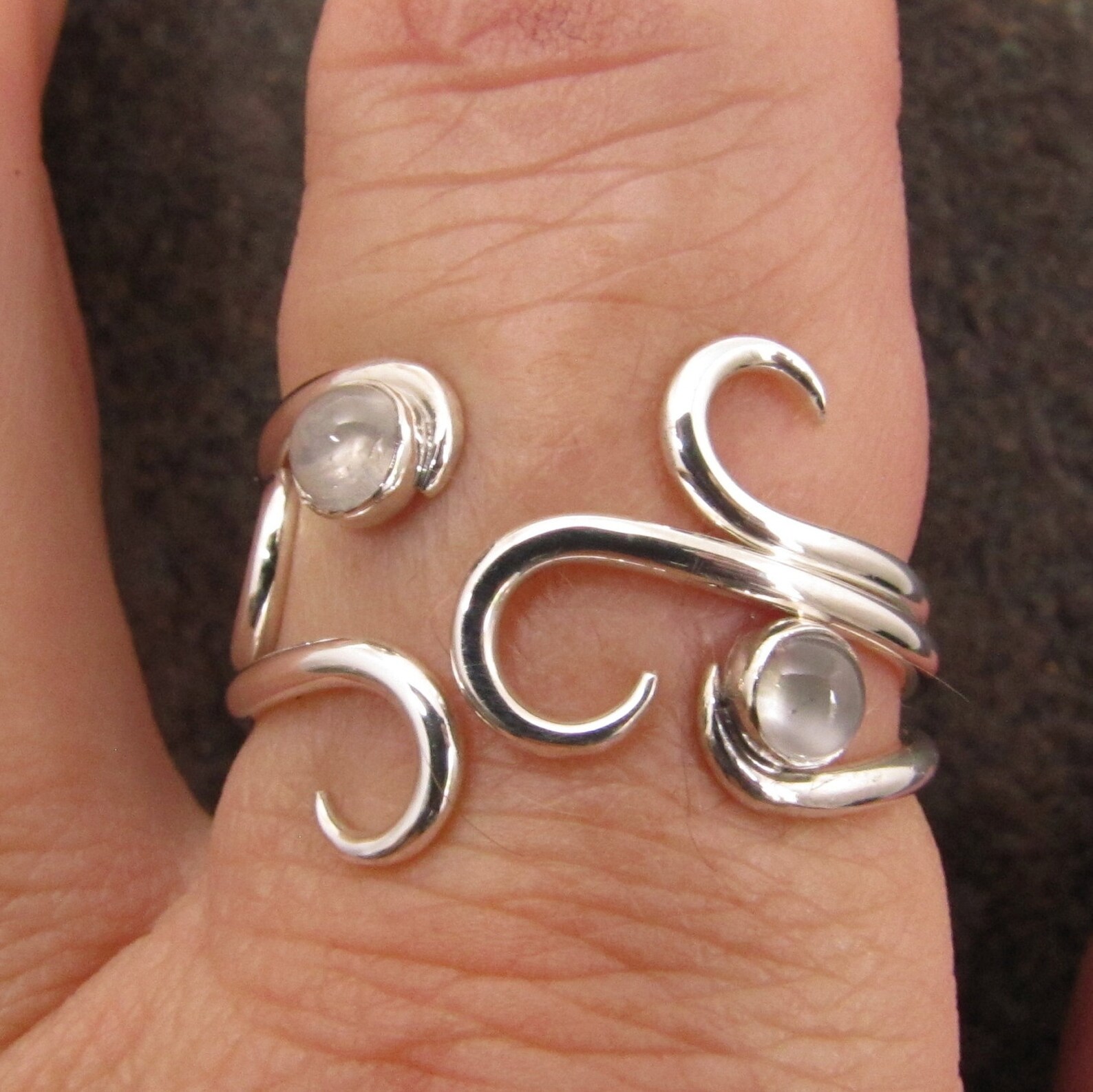 Stacking Rings Set of 3 Etsy