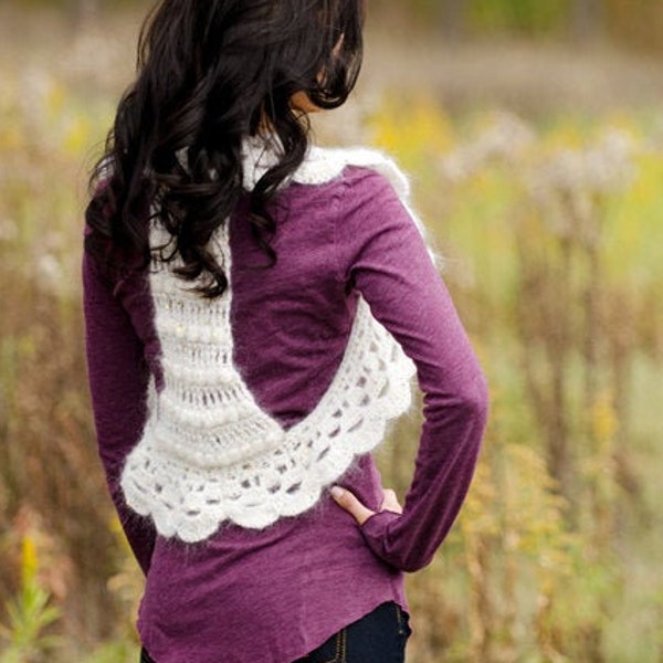 Stylish Vest Crochet Pattern PDF (instant digital download simple basic easy beginner circular boho top)