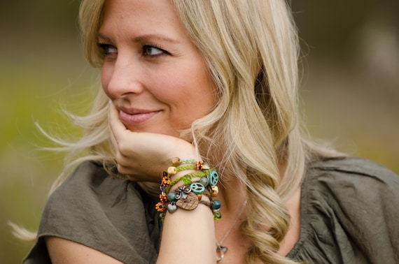 Crochet Bracelet Pattern PDF – Easy Charm Bracelet