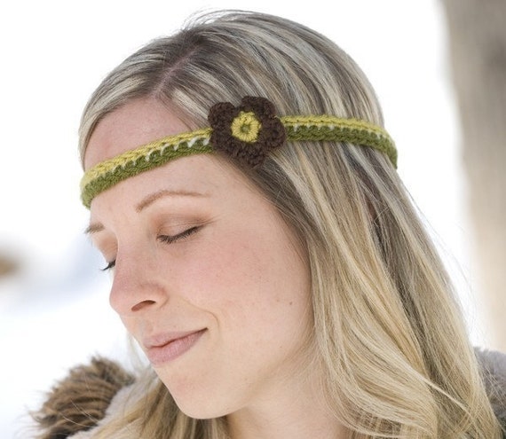 Retro Headband Crochet Pattern PDF (instant Digital Download
