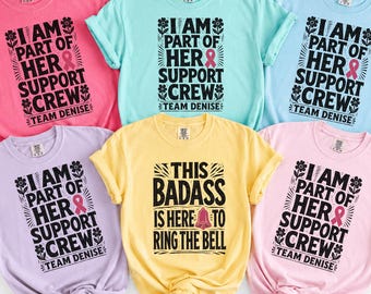 Last Chemo Day Cancer Shirt, Ring the Bell Cancer Fighter Tee, Cancer Support Crew Shirt, Family Cancer Awareness Gift