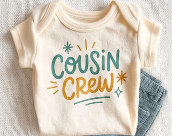 Cousin Crew Baby Onesie - Cute Matching Cousins Bodysuit