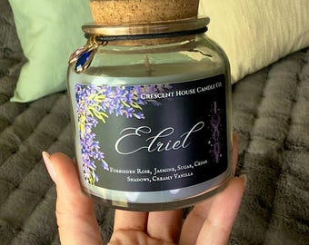 ACOTAR Elriel Candle with Mate Charm