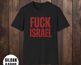 Anti Zionist Shirt: Support Palestine Human Rights, 100% Cotton Unisex Tee
