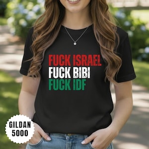 Pro Palestina T-shirt: Antisionistiskt politiskt uttalande