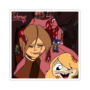 Resident Evil 4 Sticker