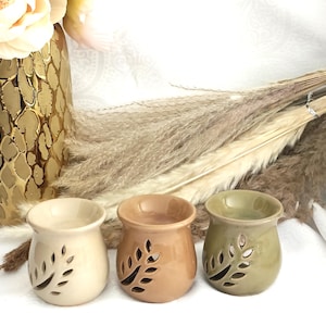 Leaf fragrance burner