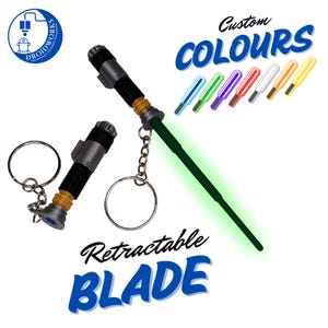 Lightsaber Keychain (Retractable)