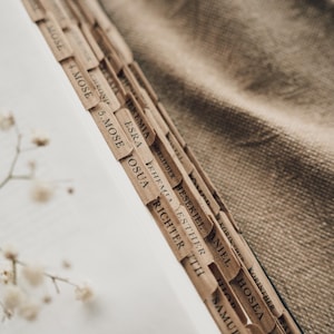 Bibelregister | Bücher der Bibel | Kraftpapier, selbstklebend