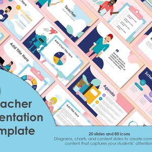Teacher PowerPoint Presentation Template | Digital Download