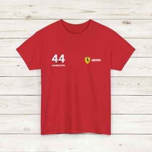 Lewis Hamilton Ferrari F1 T-Shirt | Formula 1 2025
