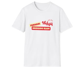 Ferrari F1 T-Shirt 2026 | Lewis Hamilton Charles Leclerc Formula 1 Glam
