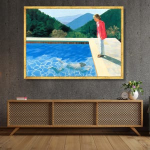David hockney pool - Etsy 日本