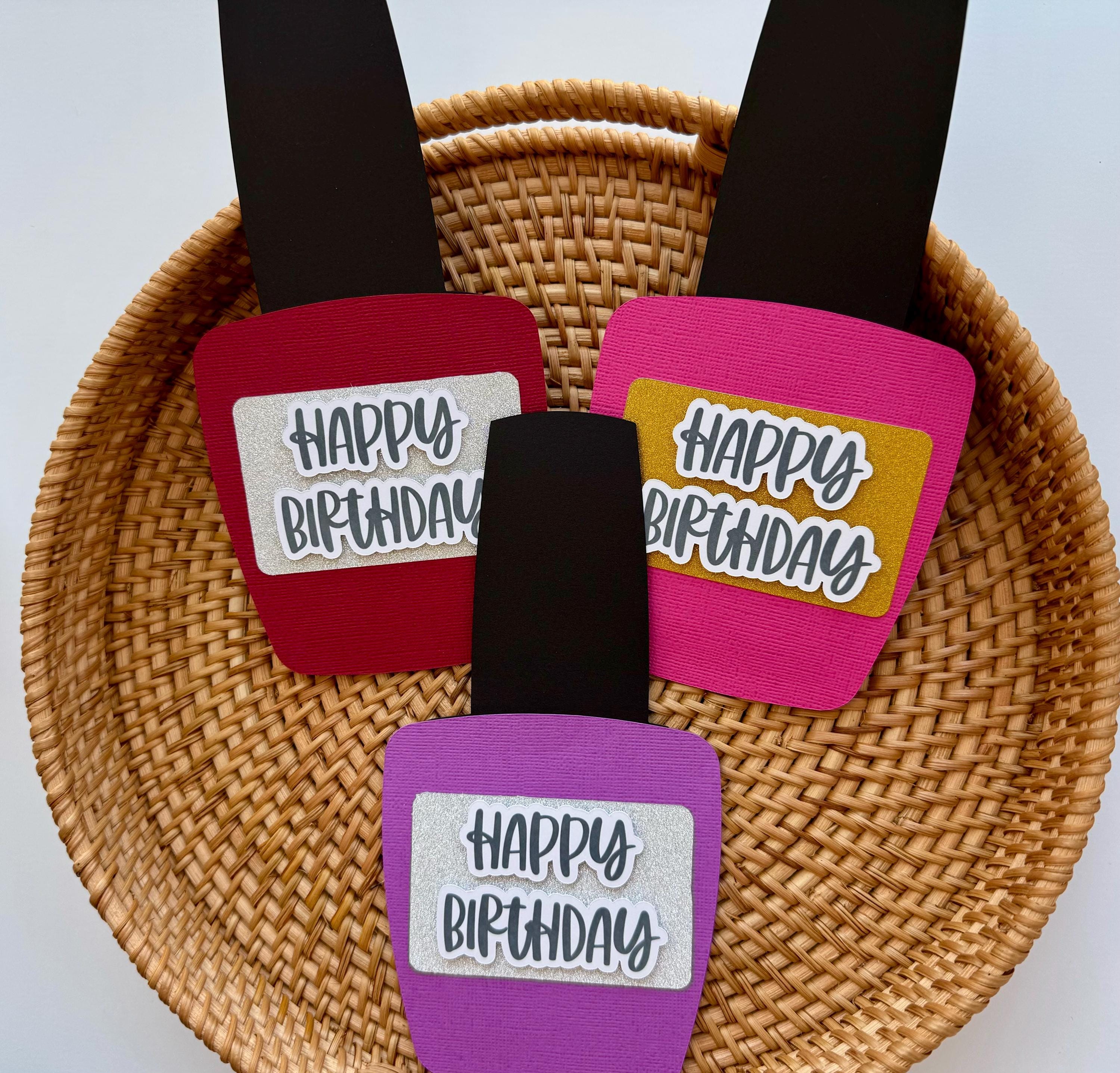 Nail Polish Bottle Gift Card Holder: Custom Birthday Card