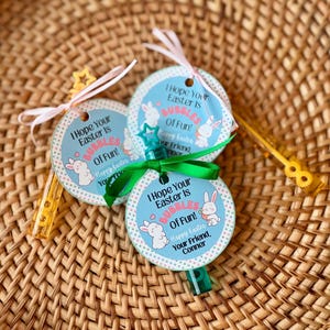 I Hope Your Easter Is Bubbles Of Fun, niet-snoeptraktatie voor vrienden, paascadeau voor klasgenoten, bubbels, vrolijk Pasen, digitale download