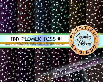Tiny Flower Seamless Patterns