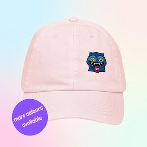 Tiger Kpop Demon Hunter Pastel baseball hat | Embroidered cap Huntrix