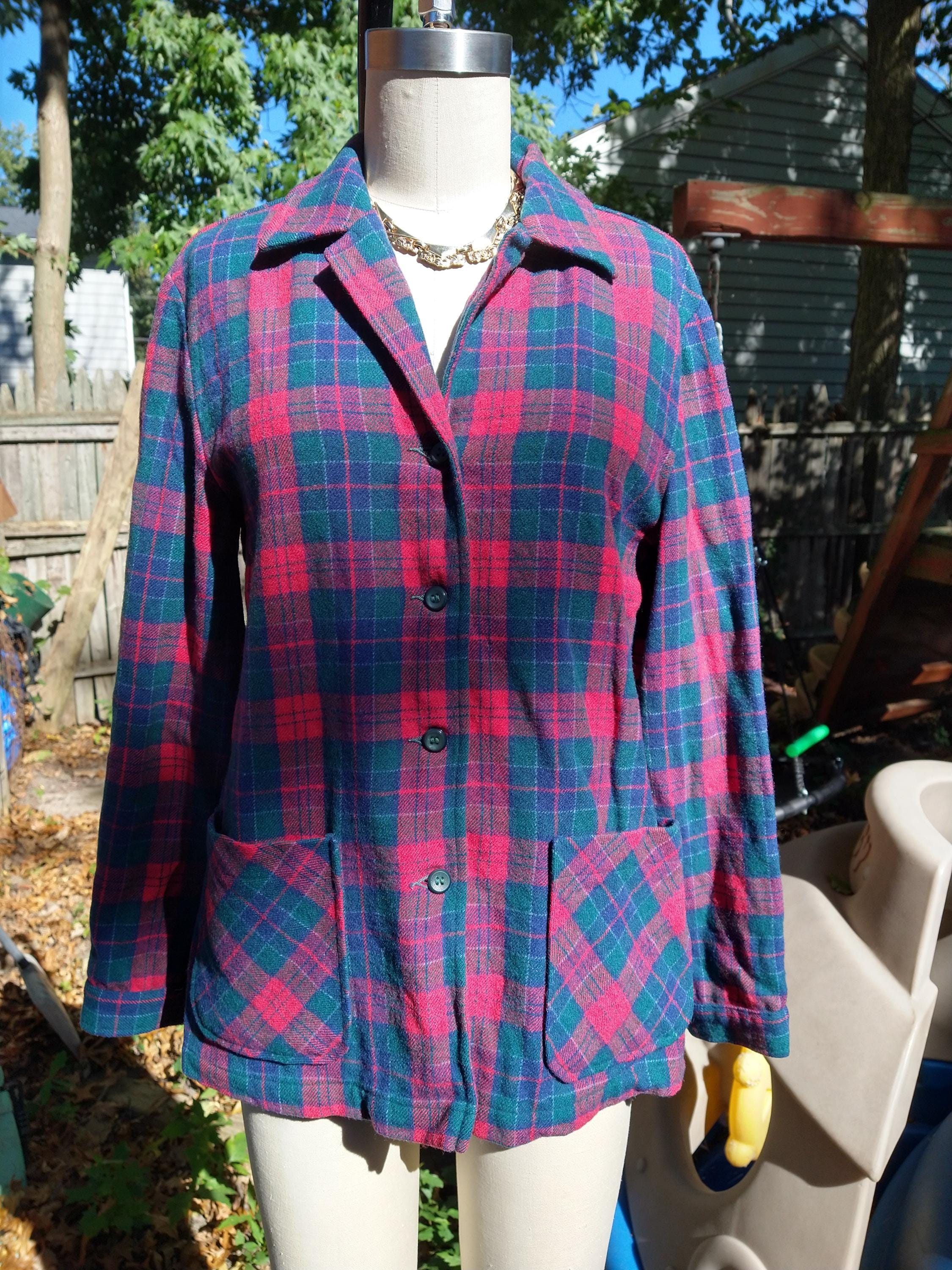 Pendleton, 60s Pendleton Knockabouts Plaid Chore Jacket