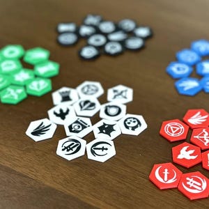 Magic The Gathering Tokens 3D | Ability Markers | Magic the Gathering
