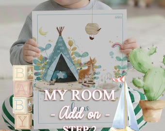 My Room – Add-Ons - step 2 / Custom Nursery furniture for Kids | add your toy, fornitures or change all