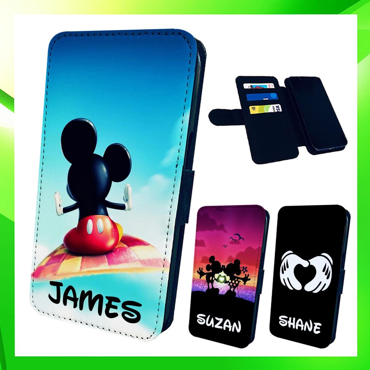 Mickey & Friends Case Minnie iPhone ケース MagSafe 名入れ可 Minnie Disney Mickey and Friends iPhone 14 Case | OtterBox