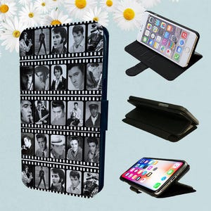 Elvis Presley Photo Reels - Wallet Phone Case For iPhone Models Folio Cover