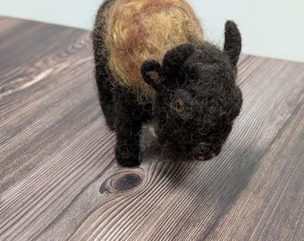 Felted Bison