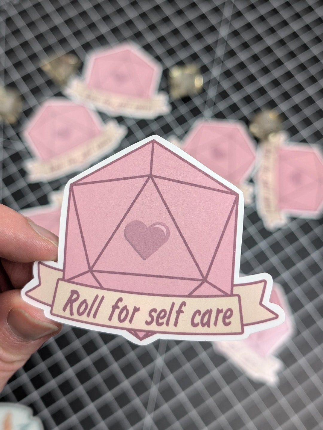 Dungeons and Dragons Inspired Sticker | Cozy Tabletop Gaming Sticker ...