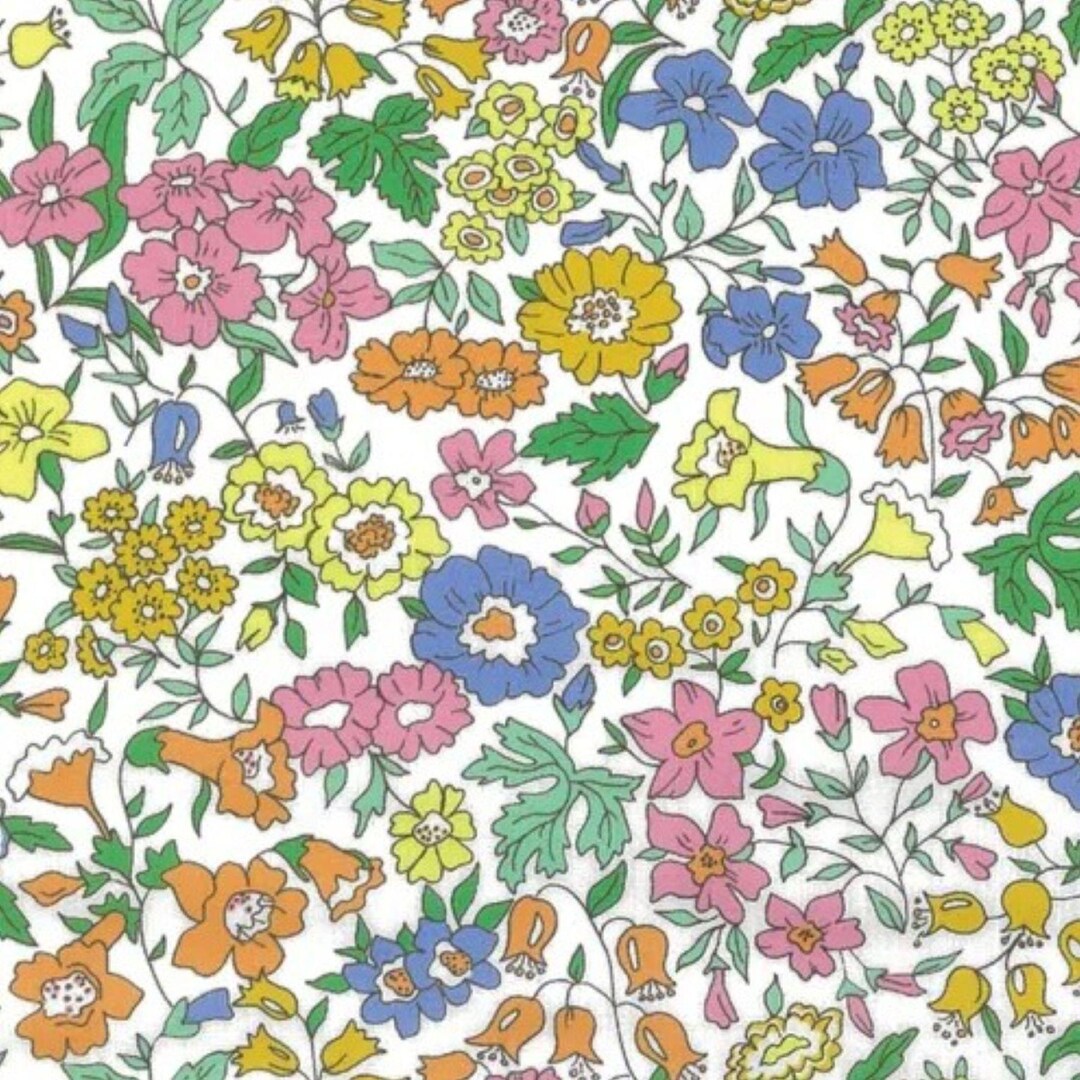 Liberty Tana Lawn Emma Amelia A - Fat Eighth 10" X 26" (25cm X 67cm ...