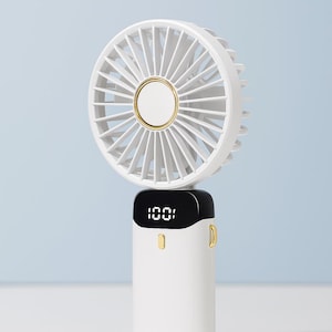 Mini ventilador portátil recargable por USB: silencioso, potente y compacto para el hogar, la oficina y los viajes.