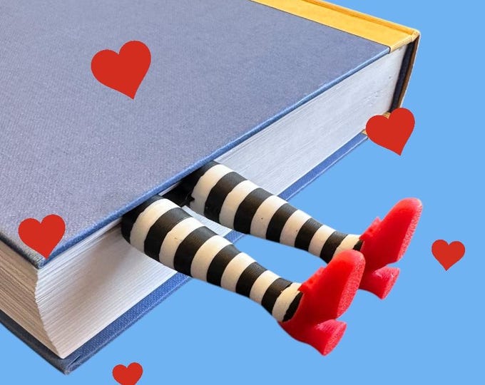 Wicked Witch Legs Bookmark: Wizard of Oz Reading Accessory Book Lover Gift Wicked