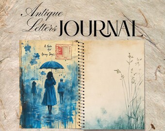 Antique Letters Journal: Vintage Letter Writing (Printable PDF)