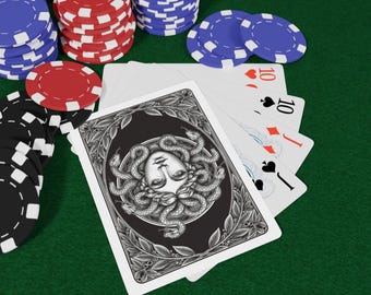 Medusa Playing Cards: Greek Mythology Poker Deck