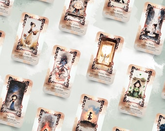 Sacred Feminine Oracle Deck: 44 Goddess Cards & Guidebook (Digital Download