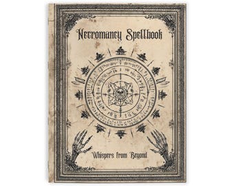 Necromancy Spellbook | Gothic Occult Grimoire