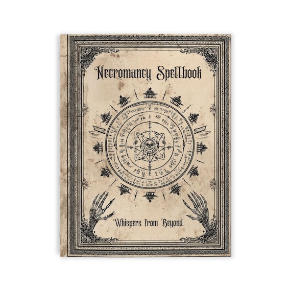 Necromancy Spellbook | Gothic Occult Grimoire