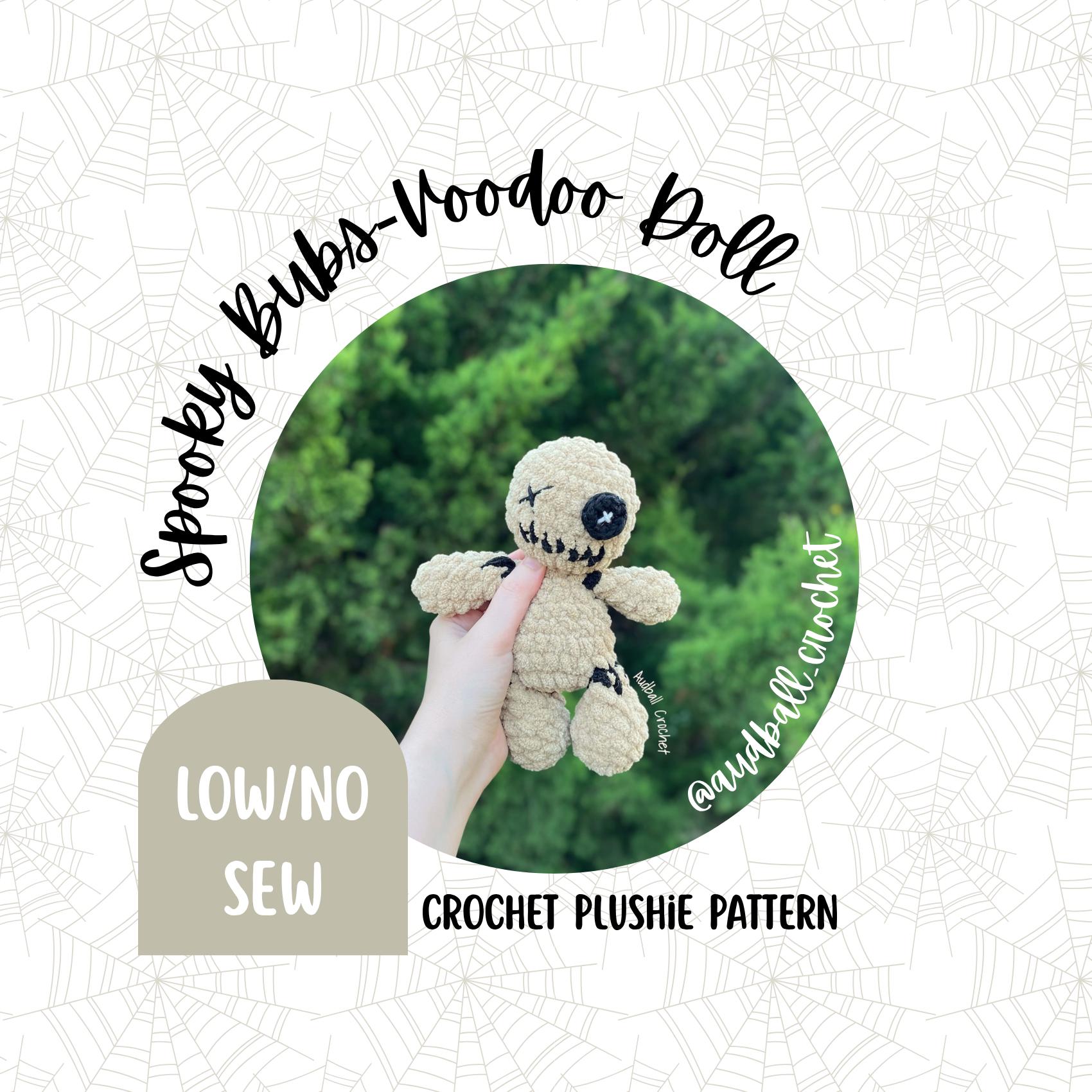 29 Voodoo Doll Crochet Patterns for Spooky-Cute Halloween Makes 16 Voodoo Doll Bub Crochet Plushie Pattern: NO/ LOW sew
