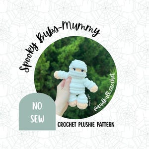 Haakpatroon voor een knuffel van mama: Amigurumi zonder naaien (PDF-patroon)