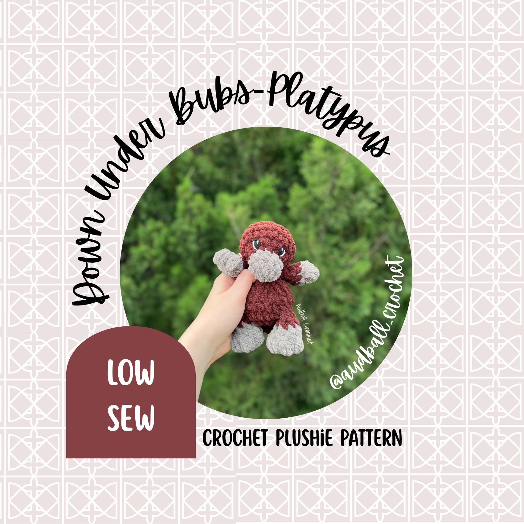 32 Platypus Crochet Patterns for Cute Aussie-Inspired Amigurumi Projects 32 Platypus Bub Crochet Plushie Pattern: Low Sew Amigurumi