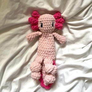 Baby Amy Axolotl Crochet Snuggler Pattern | NO SEW crochet pattern | amigurumi | crochet axolotl | snuggler pattern