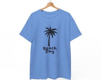 Beach Unisex Schwere Baumwolle T-Shirt