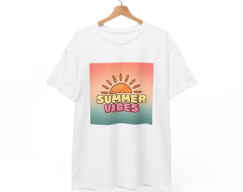 Summer Vibes Unisex Heavy Cotton Tee