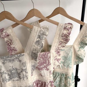 Provence Flower Apron dress