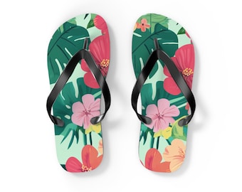 Tropical Paradise Essentials: Hawaiian Flip Flops