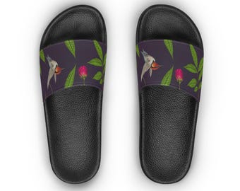 Women's Slide Sandals night garden