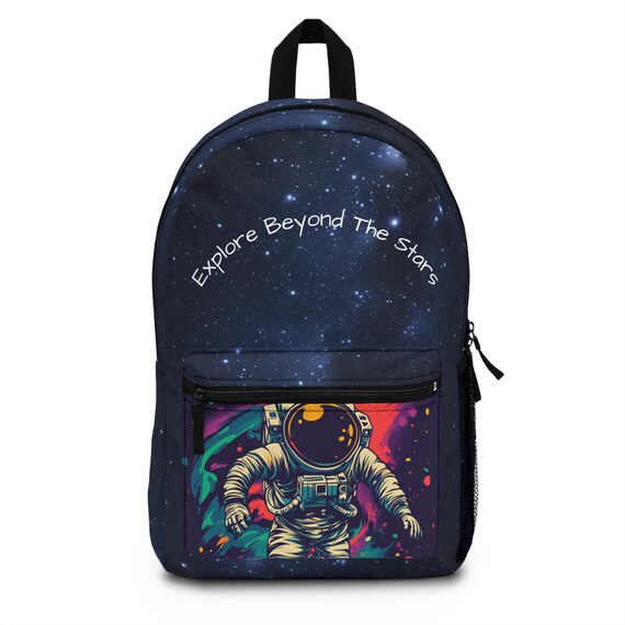 Galaxy Astronaut Backpack, Starry Night Travel Bookbag - Etsy