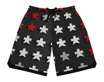 Pantalones cortos de baloncesto elegantes para hombre: ropa deportiva de moda, ropa deportiva informal de verano